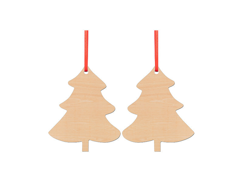 Pearl Coating™ Sublimation Double sided Plywood Ornament - Joto Imaging Supplies Canada